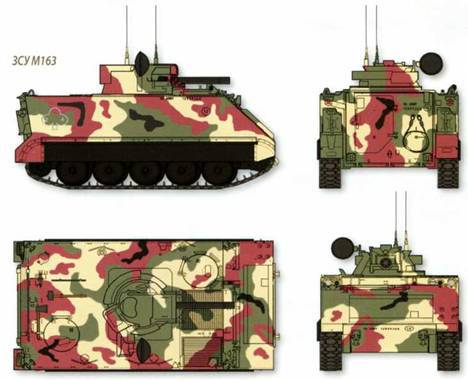 Боевые машины мира, 2015 № 33 Зенитная самоходная установкам M163A1 «Вулкан» - pic_6.jpg